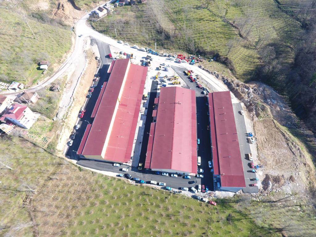 KORGAN SANAYİ SİTESİ SICAK ASFALTA KAVUŞTU